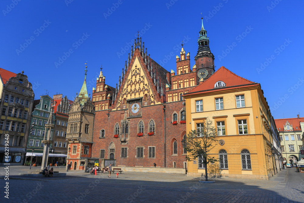Obraz premium Wrocław - Old city