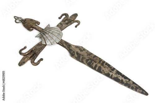 Old Dagger With Shell of St. James