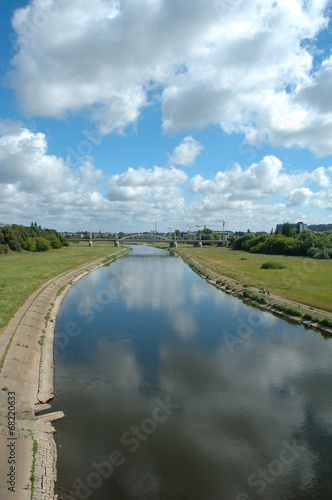 Wallpaper Mural Warta river in Poznan Torontodigital.ca
