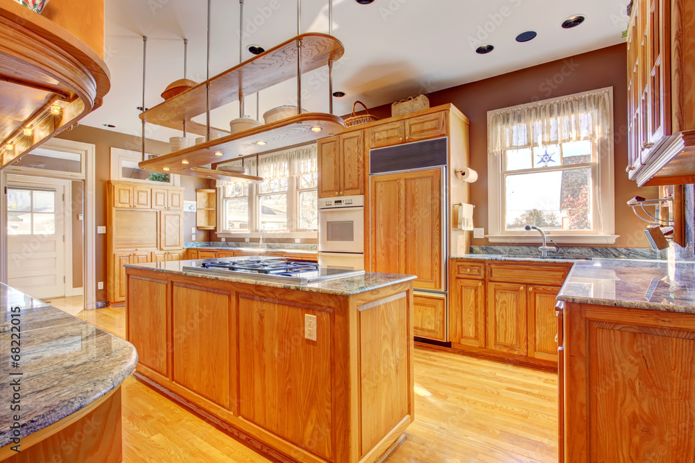 Kitchen room in luxury house Kitchen room in luxury house