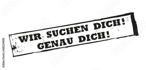 wir suchen dich genau dich 3107
