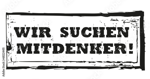wir suchen mitdenkende 3107