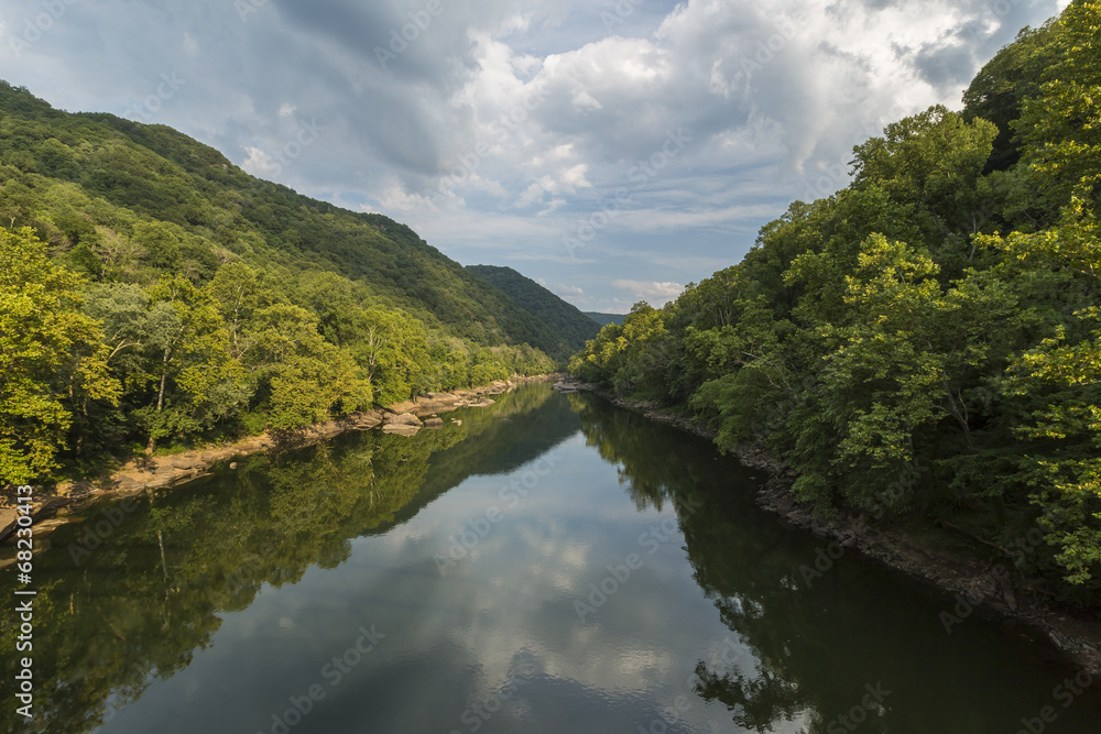 Obraz premium New River Scenic