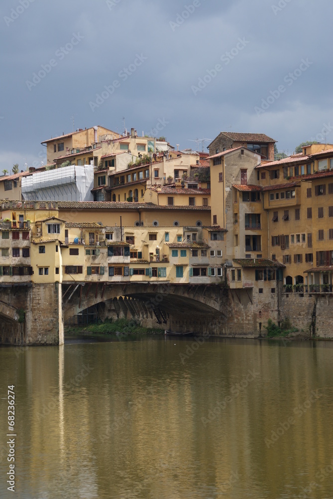 Florenz, Dom, Ponte Vecchio, Brücke, Gold, alt, Italien