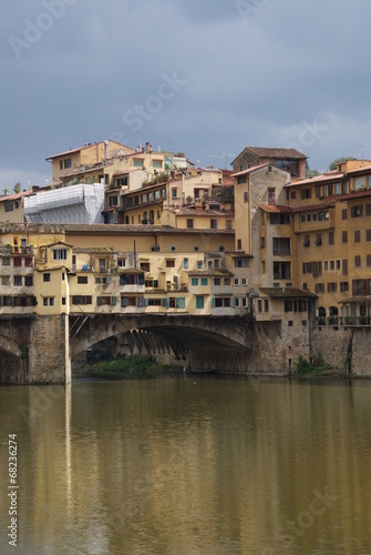 Florenz  Dom  Ponte Vecchio  Br  cke  Gold  alt  Italien