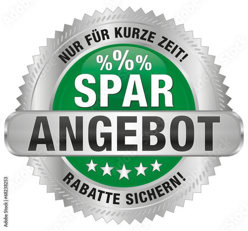 Sparangebot  - nur  für kurze  Zeit - Rabatte sichern