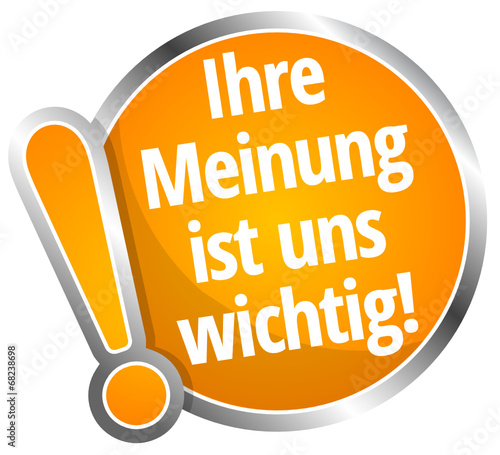 Ihre Meinung ist uns wichtig!