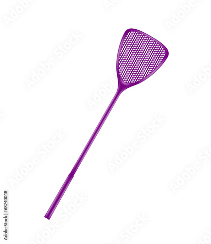 Purple flyswatter