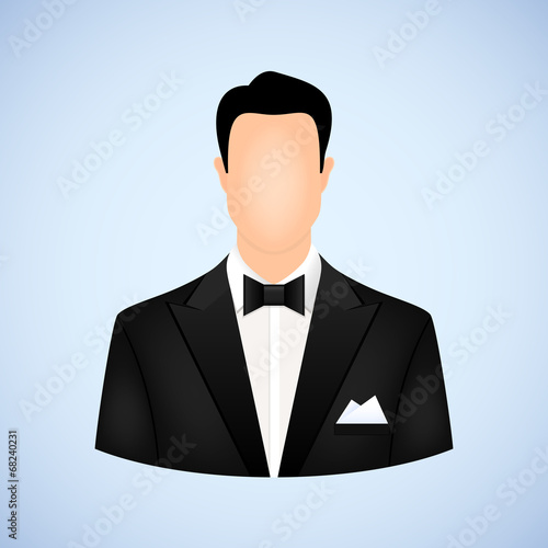man in tuxedo avatar