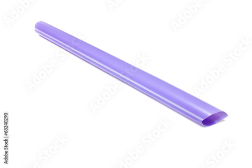 Purple straw