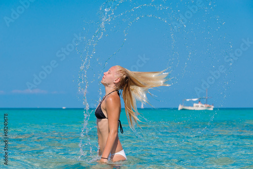 Splashing Water