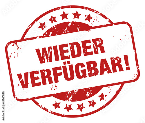 Wieder verfügbar!