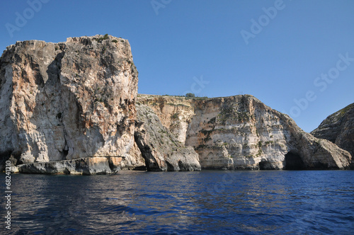 Malta, the picturesque site of Blue Grotto photo