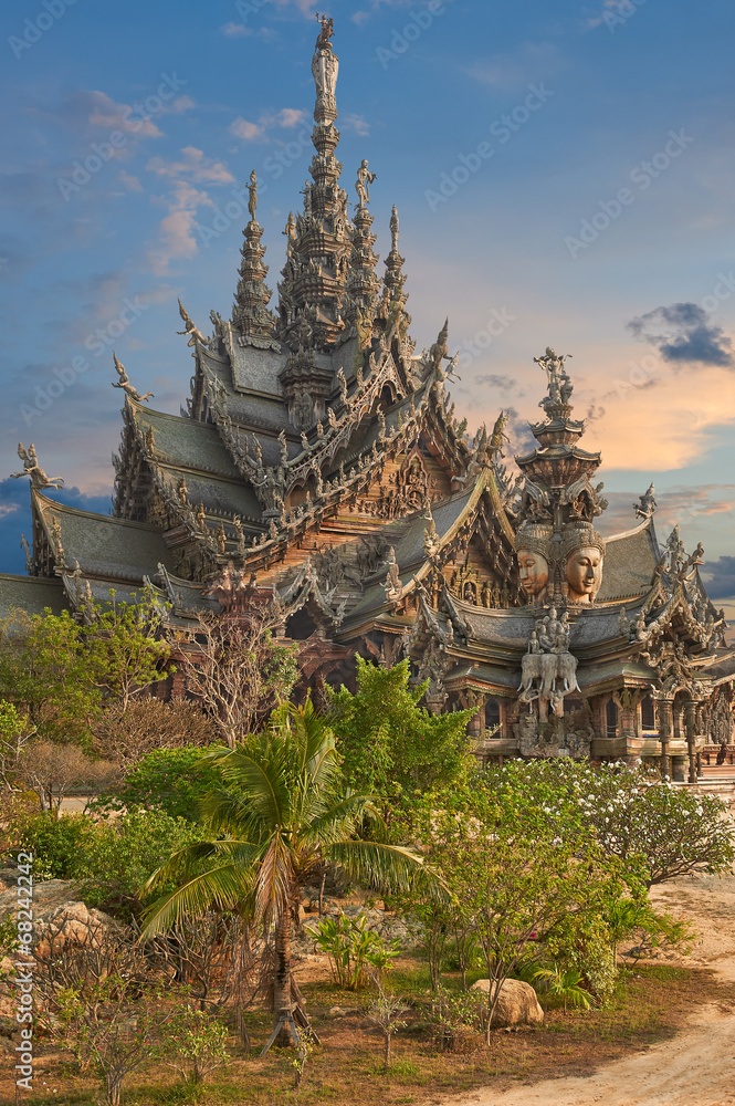 Sanctuary of Truth, Pattaya, Thailand.