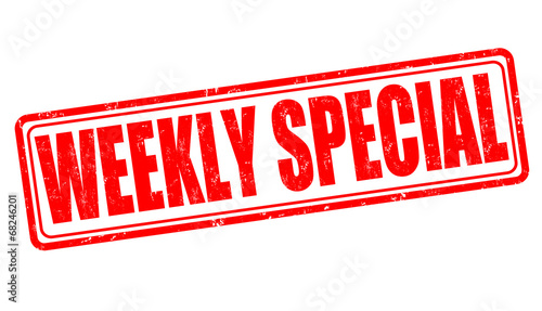 Weekly special stamp