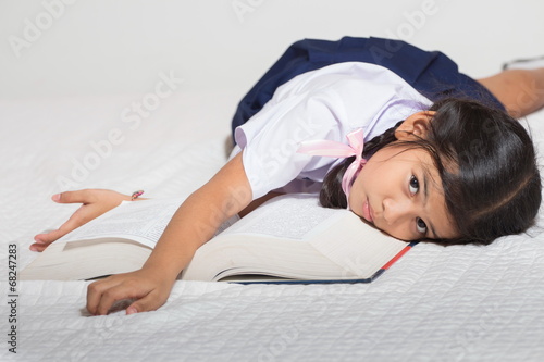 sleeping on the big book