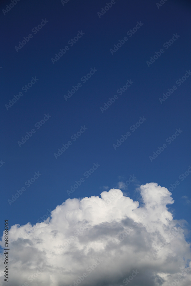 青空と雲 青空と雲