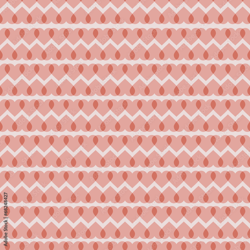 Seamless pattern with hearts Seamless pattern with hearts