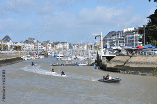 city of La Baule Escoublac in Loire Atlantique photo