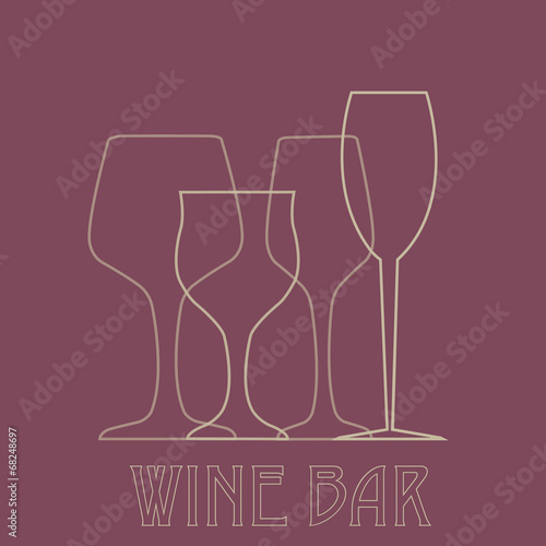 Wine glasses