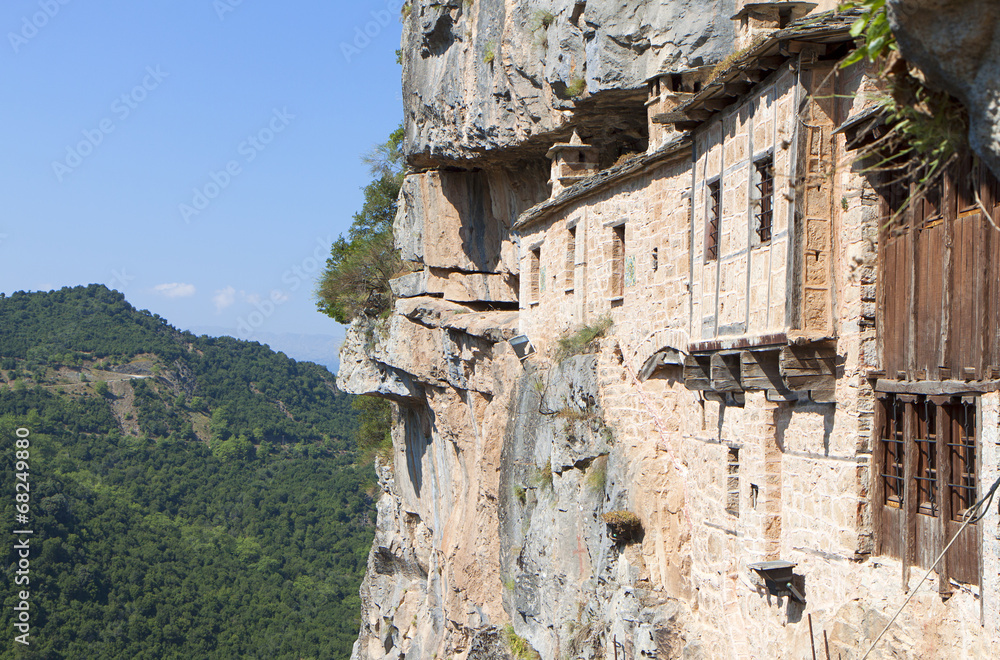 Monastery of Kipina at Epirus mountains, in Greece