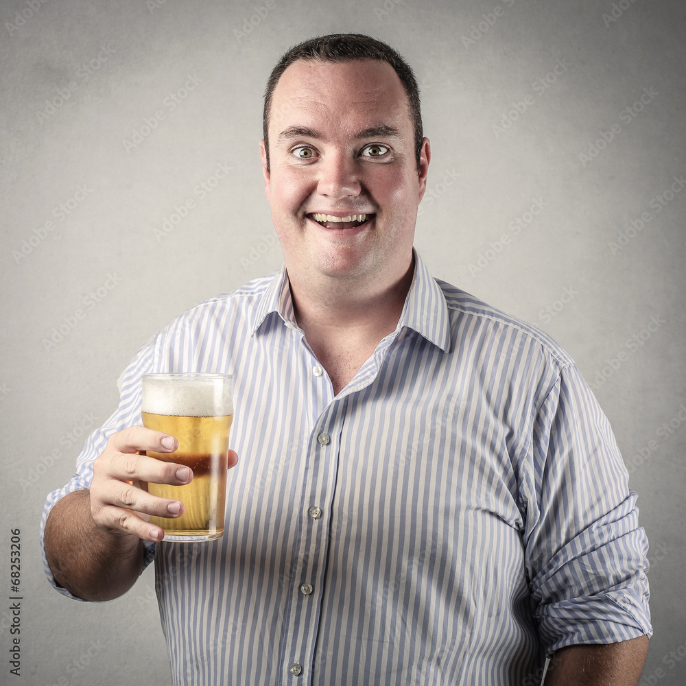 drinking a beer drinking a beer