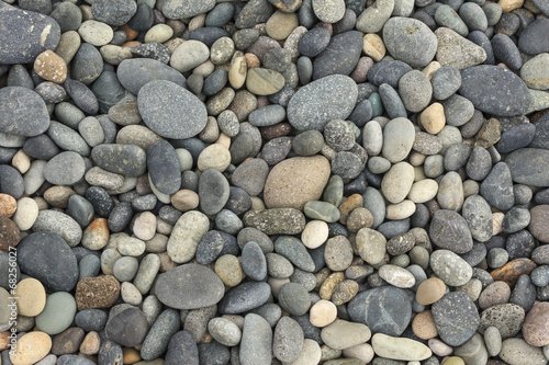 texture of pebbles on the beach