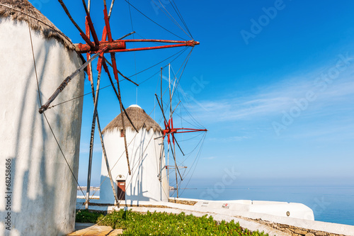 Famous Mykonos Windmills