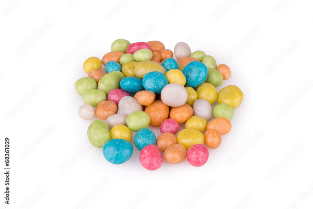 colorful sweet dragees colorful sweet dragees