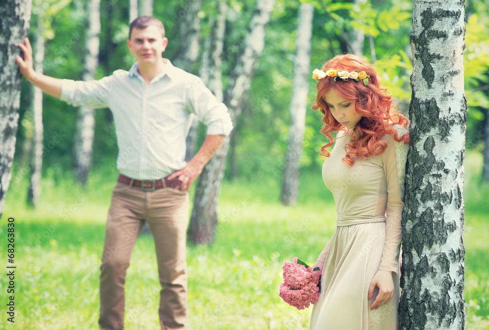 Fototapeta premium Happy wedding day