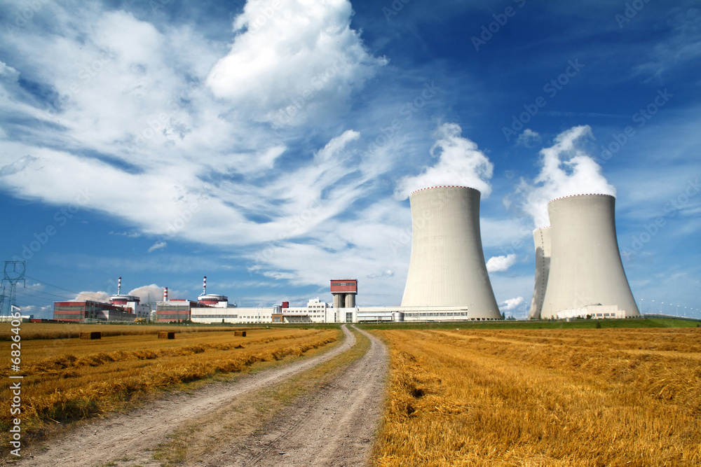 Nuclear power plant Temelin in Czech Republic Europe Nuclear power plant Temelin in Czech Republic Europe