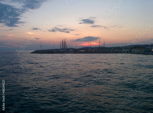 Sunset in Greece