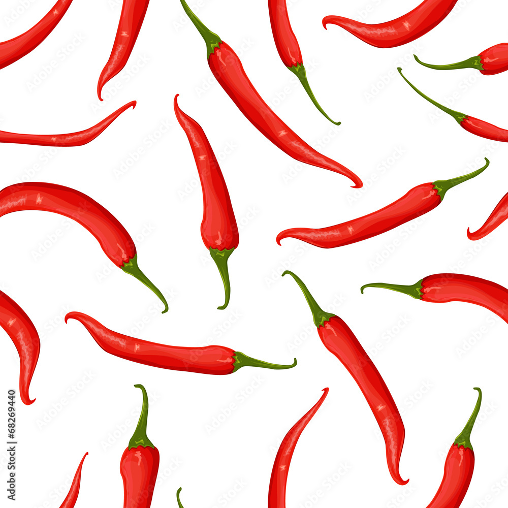 seamless texture of hot pepper seamless texture of hot pepper