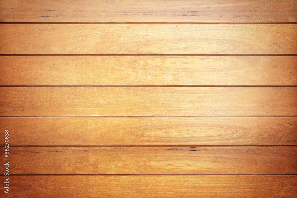 Fototapeta premium Wood plank brown texture background