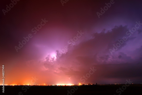 Thunderstorm Clouds Illinois