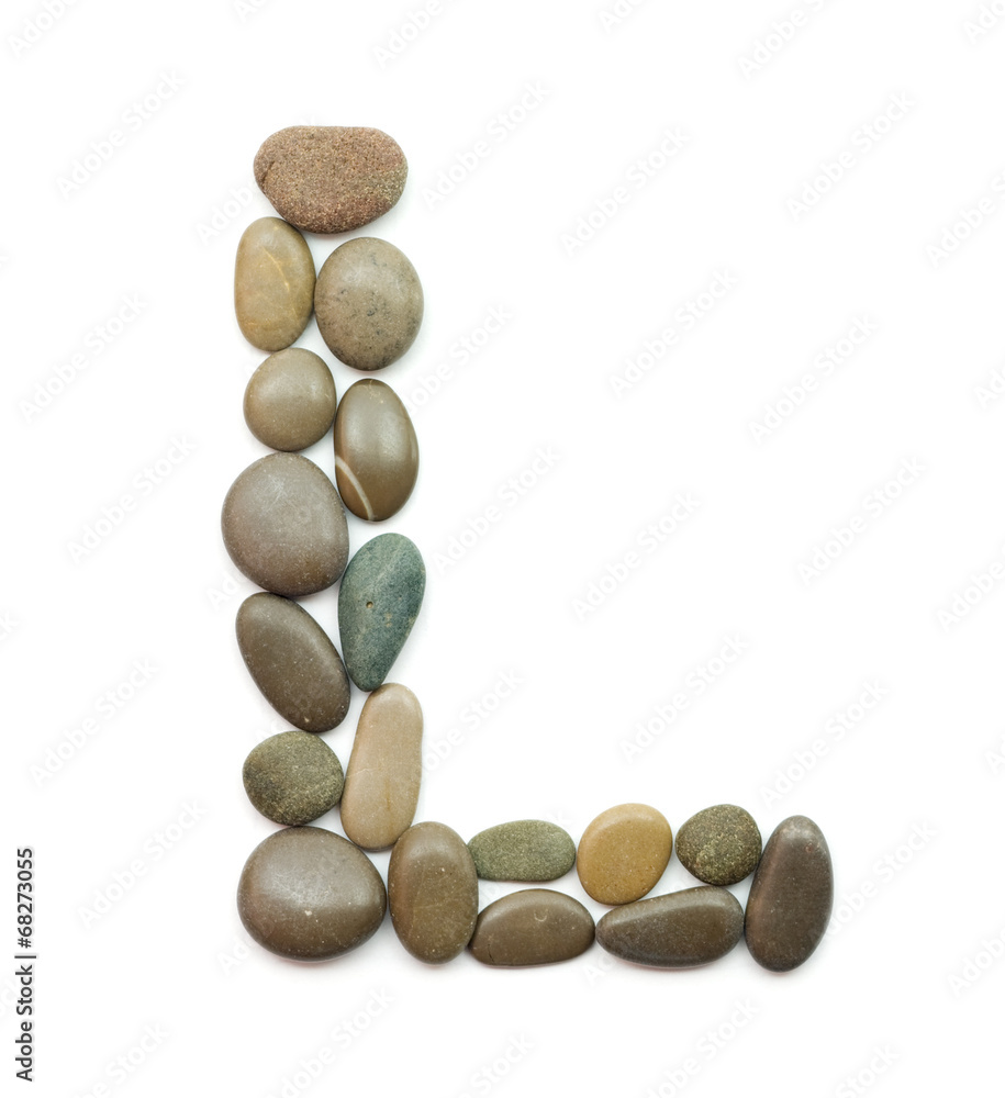 path alphabet of ocean stones path alphabet of ocean stones