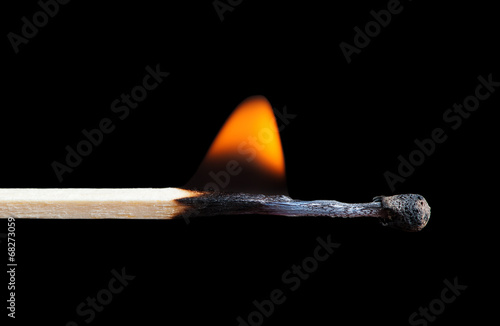 Fotografie Burning match