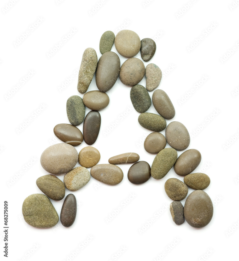 path alphabet of ocean stones path alphabet of ocean stones
