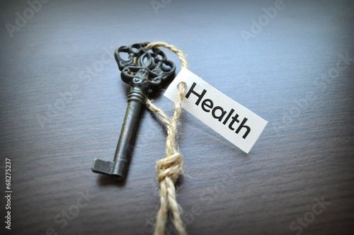 The key to health photo
