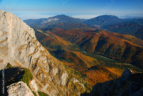 Alpine landscape in Bucegi Mountains, Romania, Europe © Rechitan Sorin