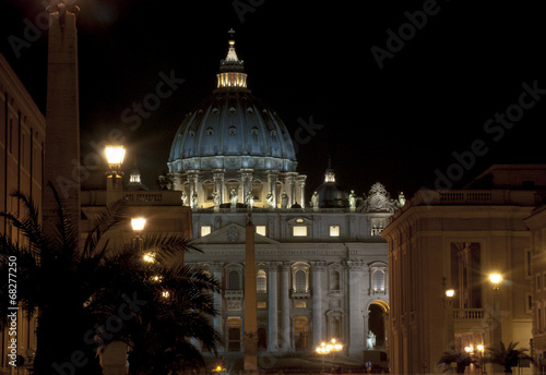 Obraz na płótnie cupola di san pietro w salonie