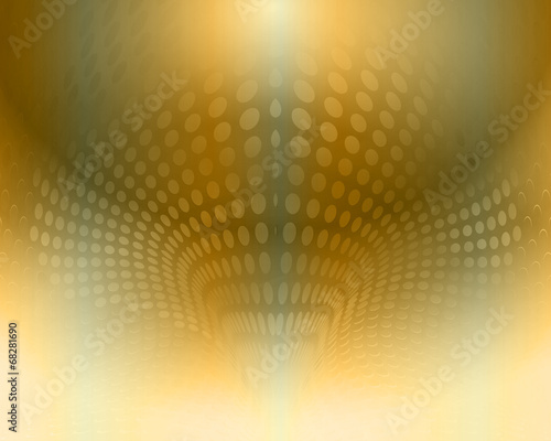 Gold abstract waves vector