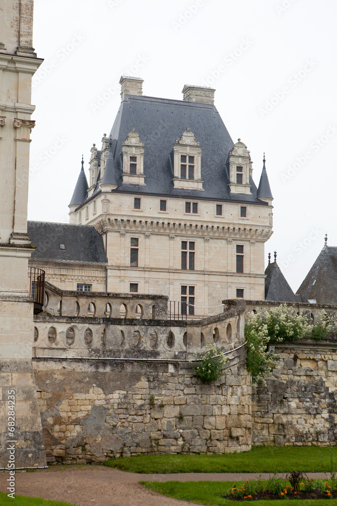 Valencay castle in the valley of Loire, France