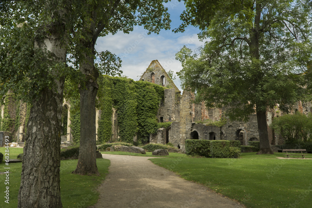 Villers Abbey. Villers-la-Ville, Belgium