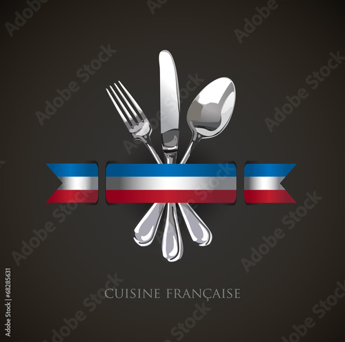 French Restaurant Catering Gastroservice Logo