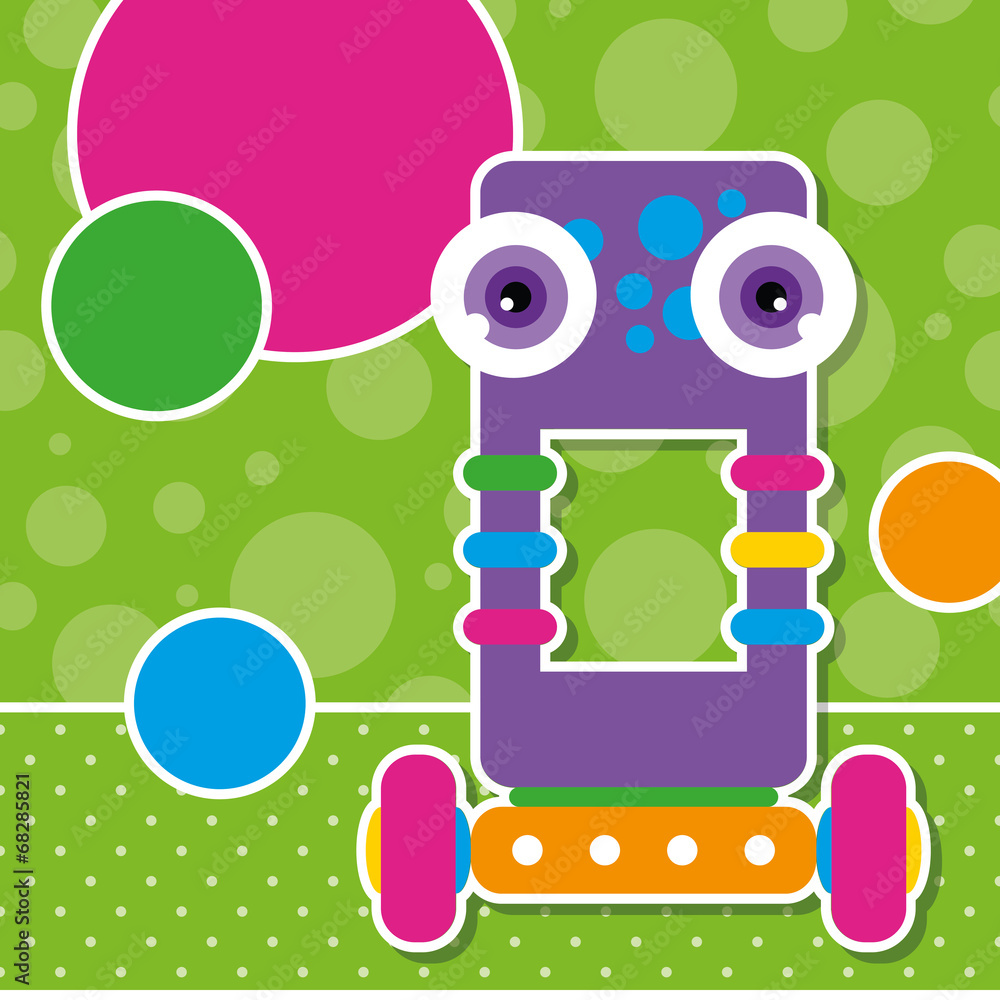 cute robot greeting card cute robot greeting card