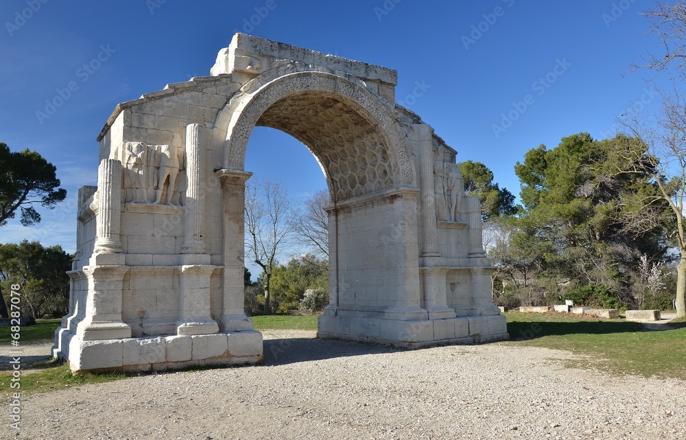 Fototapeta premium ALPILLES - GLANUM - ARC DE TRIOMPHE