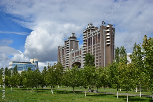 The Headquarters of the KazMunaiGaz Company in Astana © photo20ast