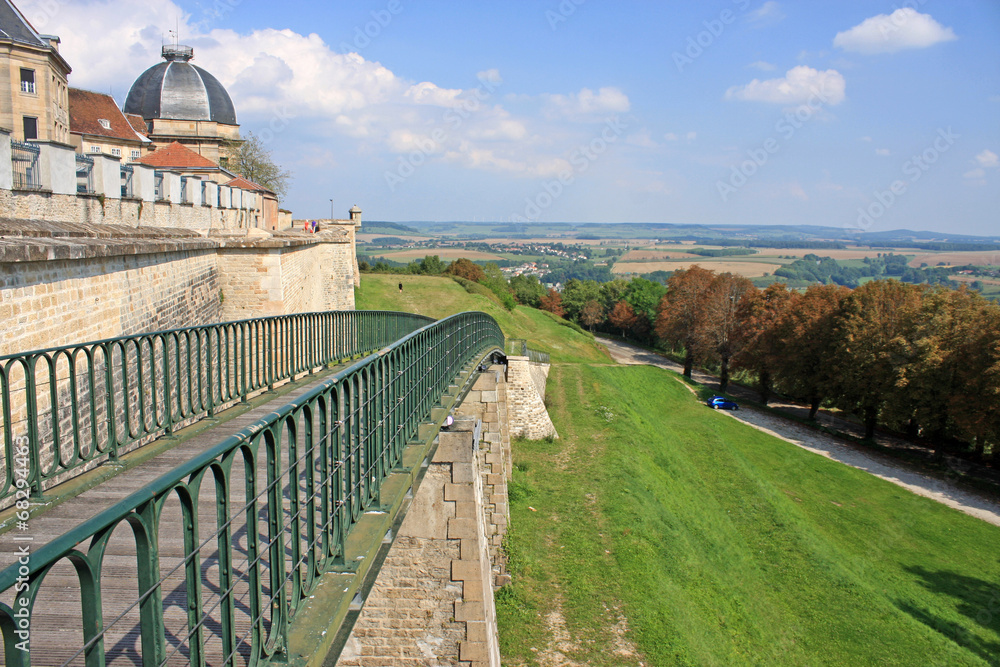 Walls of Langres, France