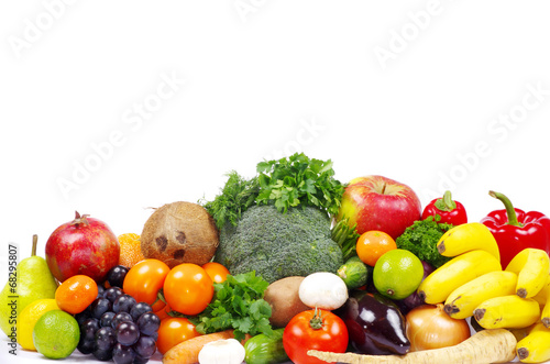 vegetables and fruits